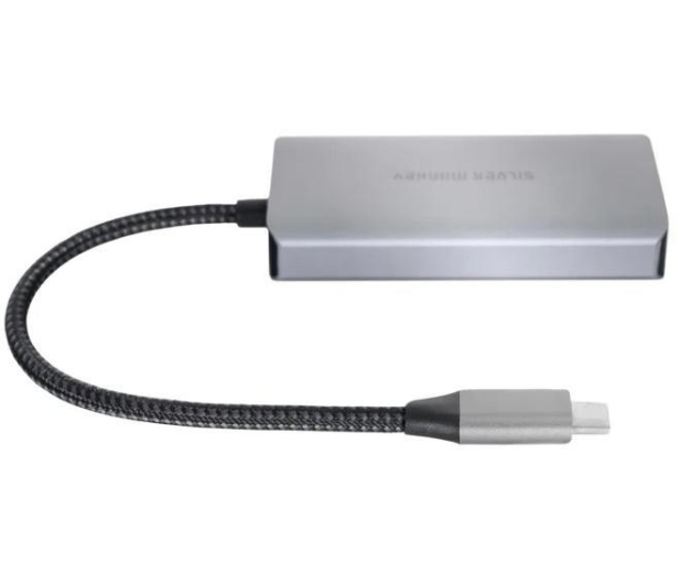 Silver Monkey Adapter USB-C - 2x HDMI 4K60Hz, USB-A, PD 100W - 1202273 - zdjęcie 3